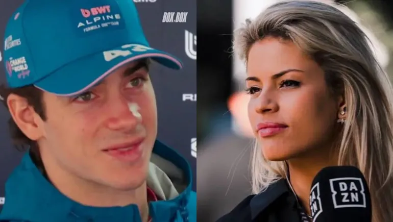 Colapinto coquetea de nuevo con la periodista Christine GZ