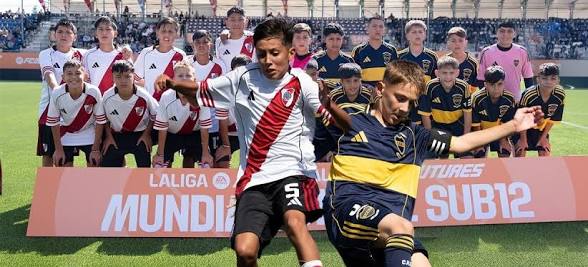 River y Boca debutan en el Campeonato Mundial Sub-12