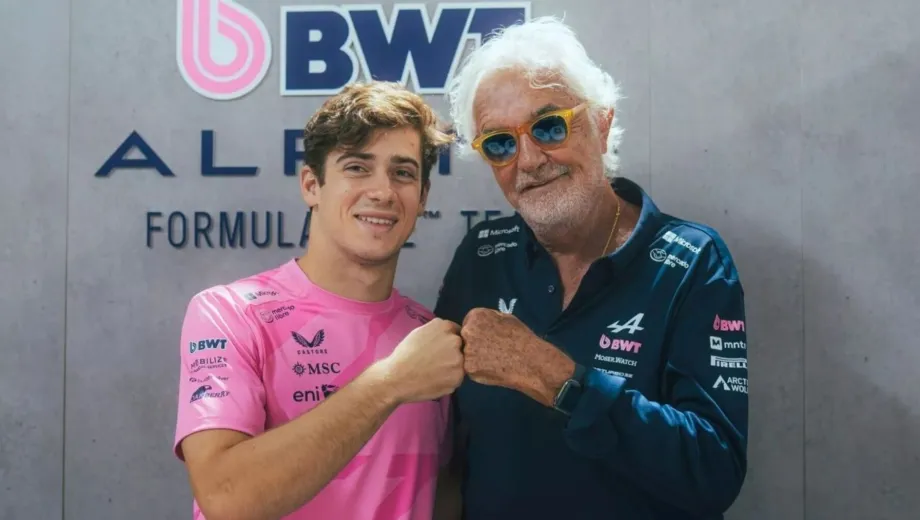 Briatore elogió a Colapinto y resaltó la pasión argentina
