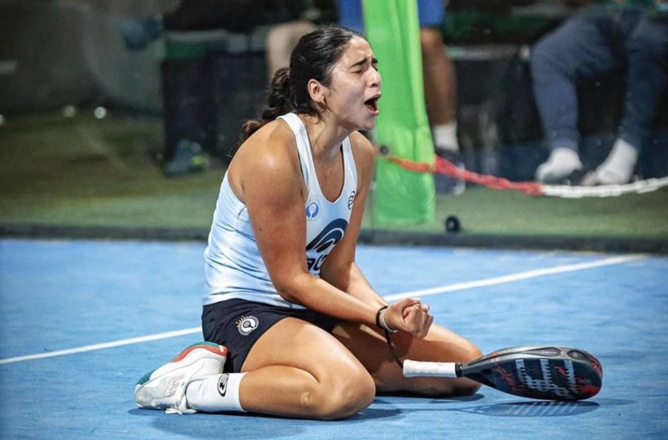 Daiara Valenzuela hizo historia para Neuquén en la Premier de Pádel